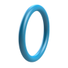 O-RING 330X3 70VMQ FDA BLUE